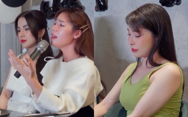 Diệp L&acirc;m Anh - Quỳnh Nga bật kh&oacute;c khi ngồi c&ugrave;ng nhau: H&ocirc;n nh&acirc;n dang dở đều li&ecirc;n quan đến một nh&acirc;n vật - Ảnh 2.