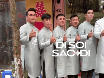 D&agrave;n hotboy b&ecirc; tr&aacute;p tươi r&oacute;i c&ugrave;ng ch&uacute; rể Đo&agrave;n Văn Hậu trước thềm đ&aacute;m hỏi - Ảnh 3.