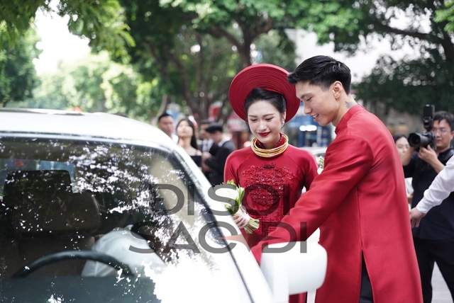 Doãn Hải My đeo vàng nổi bật lên Rolls Royce về làm dâu Thái Bình, visual đẹp nức nở - Ảnh 5.