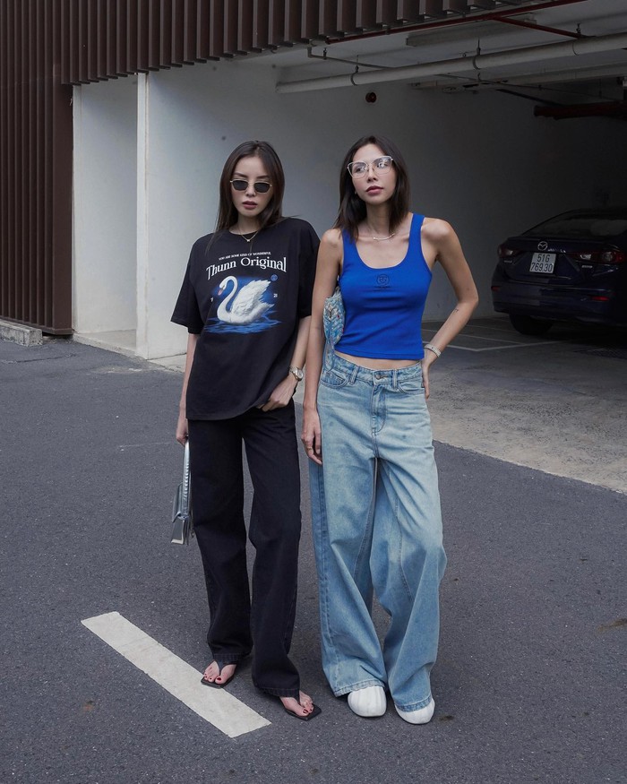10 cách phối đồ giúp Kỳ Duyên mặc quần jeans thường xuyên nhưng không nhàm chán - Ảnh 2.