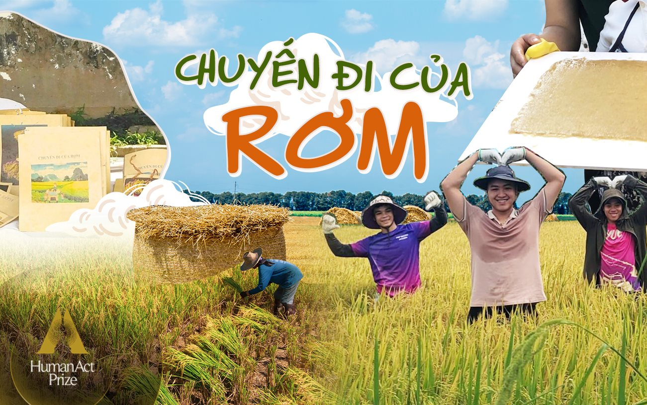 Chuyến đi của Rơm: Sinh ra từ cây lúa, lớn lên ở cánh đồng, làm phân ...