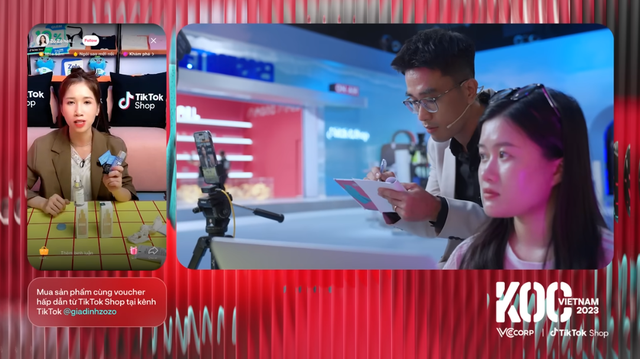 Những kiểu livestream c&oacute; 1 kh&ocirc;ng 2 trong tập 2 KOC VIETNAM 2023: Người tự tin h&ograve; h&eacute;t, người mời hẳn master v&agrave;o c&acirc;u view - Ảnh 2.