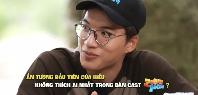 Bị hỏi ai khó ưa nhất dàn cast 2 Ngày 1 Đêm, HIEUTHUHAI trả lời thế nào mà được khen ăn đứt Negav? - Ảnh 3.