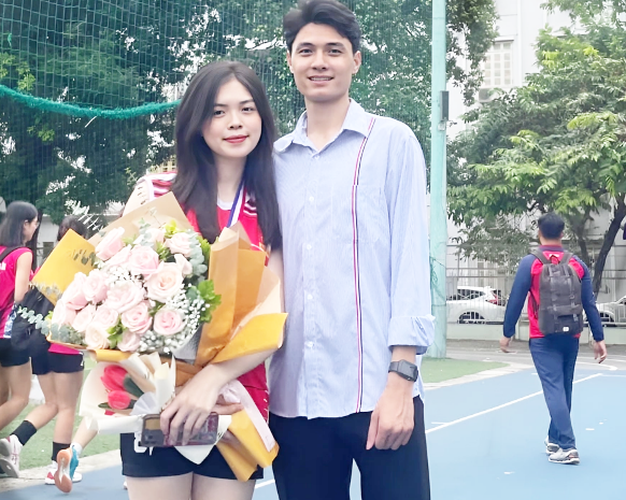 Vẻ đẹp trong veo của hoa khôi bóng chuyền sinh viên Việt Nam - Ảnh 10.