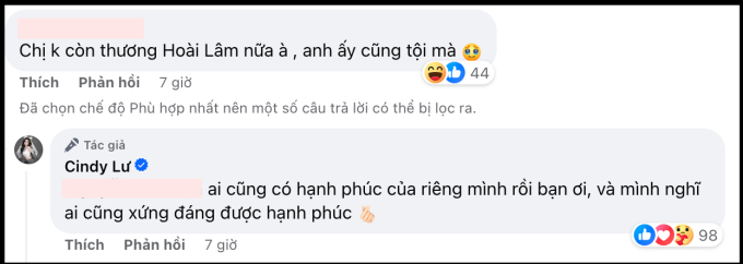 Cùng Đạt G nuôi con 3 năm qua, Cindy Lư trả lời thế nào khi có người hỏi: “Không còn thương Hoài Lâm nữa à?” - Ảnh 1.