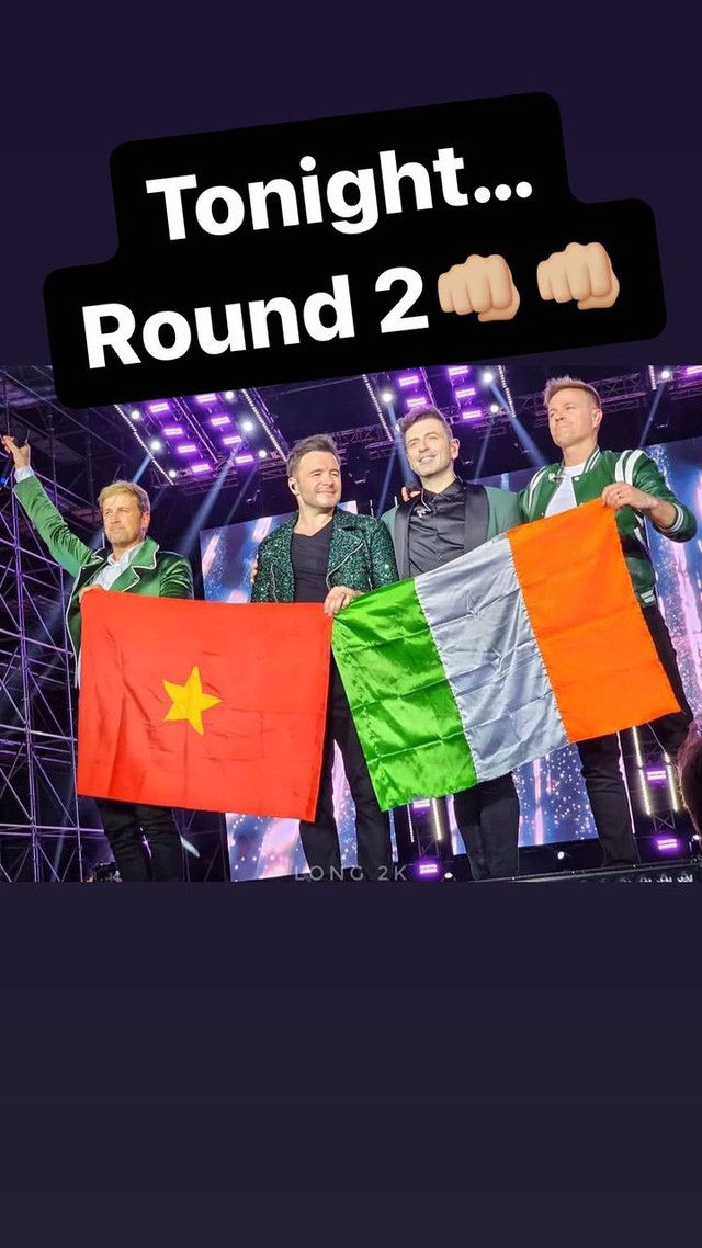 Westlife xả ảnh 2 đêm concert hoành tráng: Khoảnh khắc lá cờ Việt Nam - Ireland bên nhau khiến fan nức lòng! - Ảnh 12.