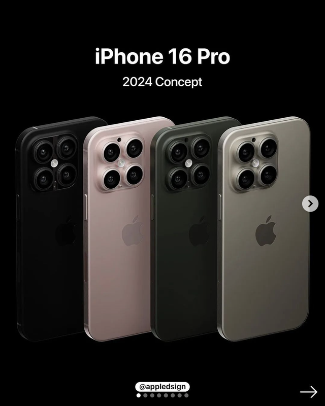 iPhone 16 lộ diện thiết kế mới với 4 camera, thêm màu hồng đẹp không tì vết - Ảnh 1.