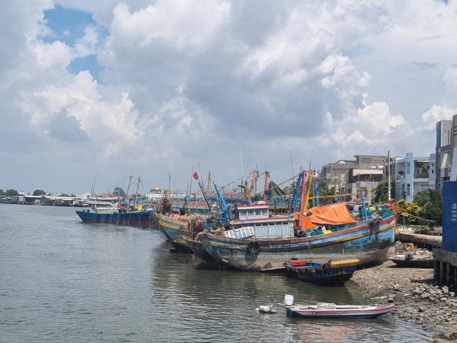 Đang tìm kiếm tàu cá và 14 lao động gặp sự cố trên biển Bình Thuận - Ảnh 1.