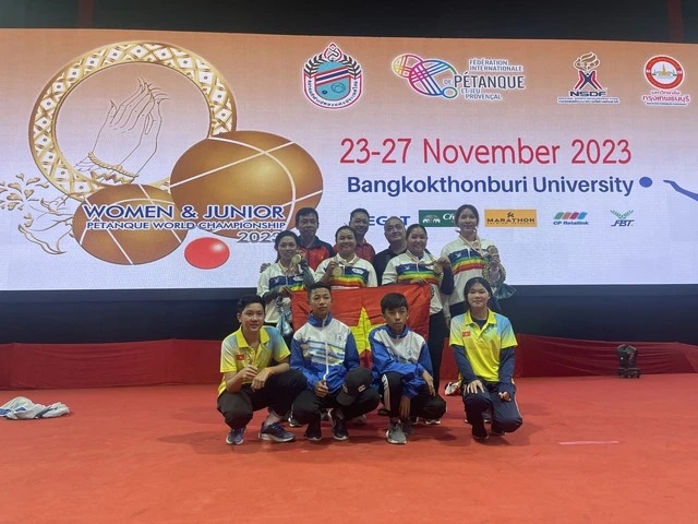 Đội tuyển bi sắt Việt Nam lần đầu vô địch thế giới - Ảnh 1.