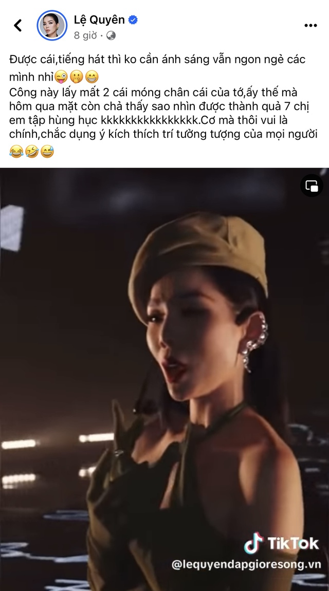 Lệ Quy&ecirc;n h&eacute; lộ b&iacute; mật hậu trường thương t&iacute;ch sau c&ocirc;ng diễn 1, bị d&igrave;m nhan sắc vẫn tự tin điểm n&agrave;y - Ảnh 2.