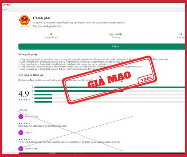 Nóng: Cảnh báo giả mạo phần mềm chính phủ để lừa đảo, người dân đặc biệt lưu ý điều này - Ảnh 1.