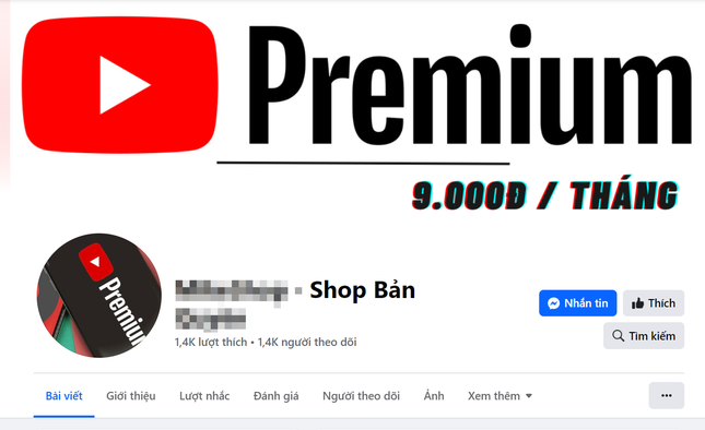 Nhiều người dùng Internet sập bẫy chiêu lừa đảo mua YouTube Premium với giá 9K - Ảnh 3.