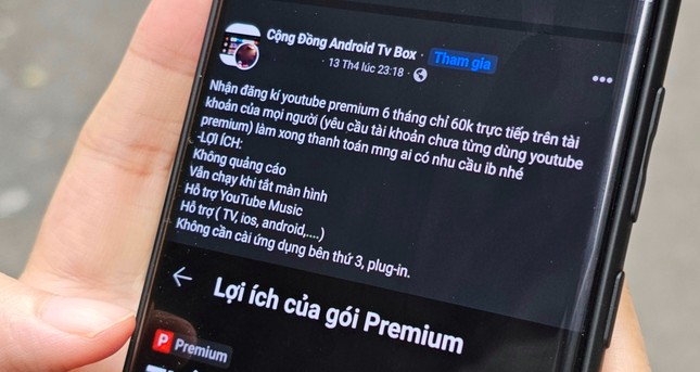 Nhiều người dùng Internet sập bẫy chiêu lừa đảo mua YouTube Premium với giá 9K - Ảnh 2.