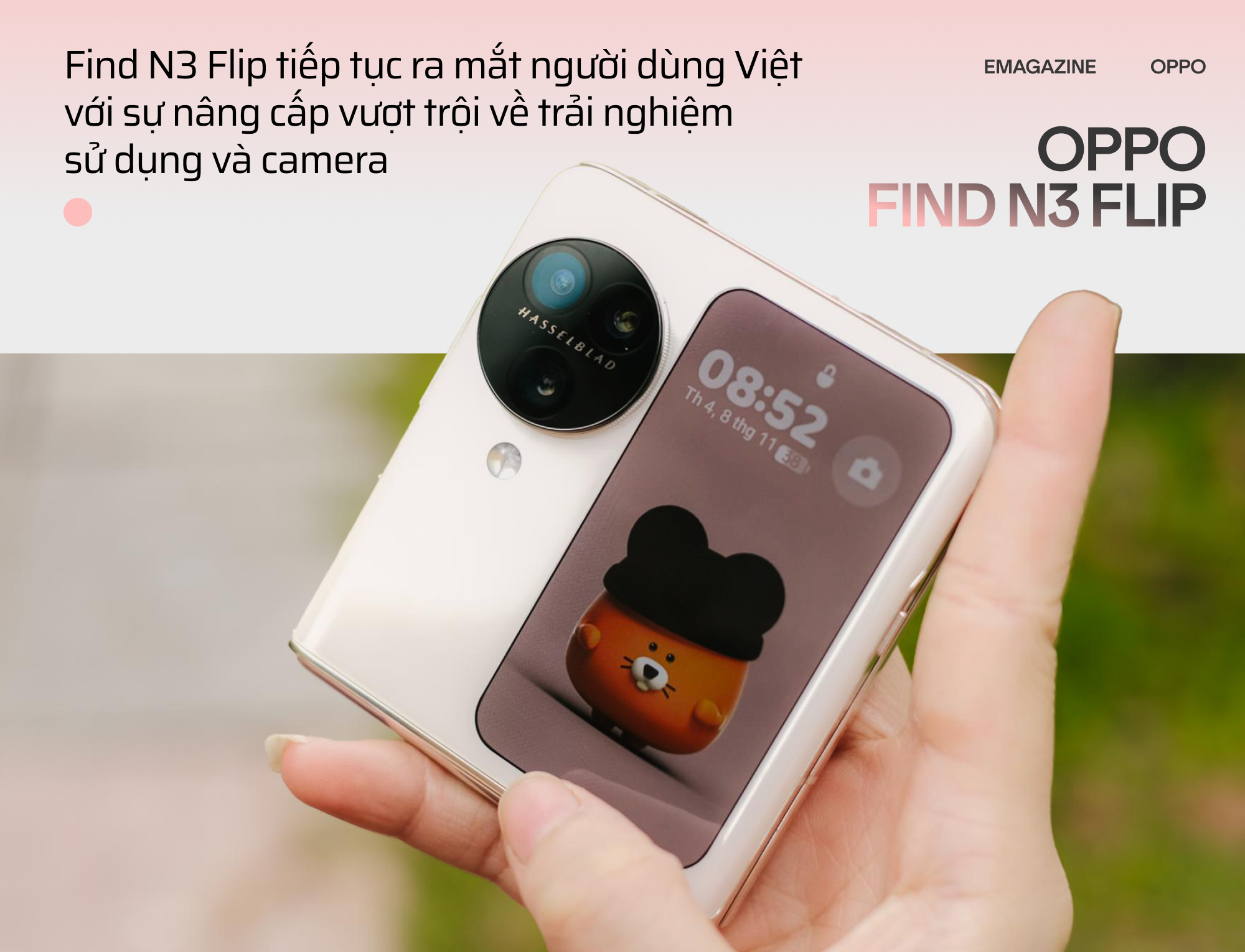 OPPO Find N3 Flip và hành trình đi tìm chiếc smartphone gập toàn diện - Ảnh 1.