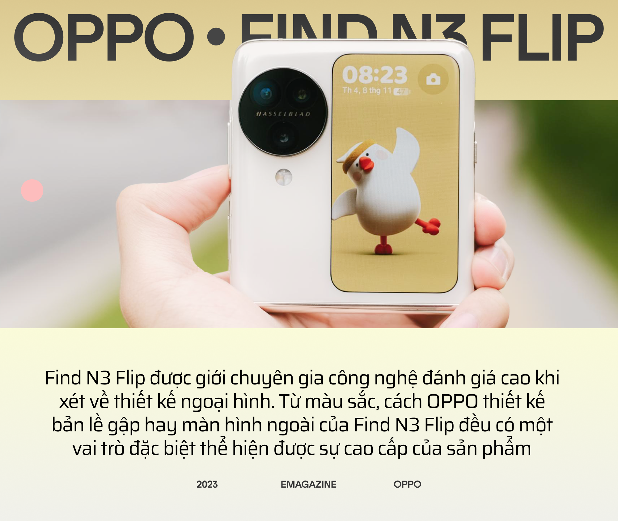 OPPO Find N3 Flip và hành trình đi tìm chiếc smartphone gập toàn diện - Ảnh 3.