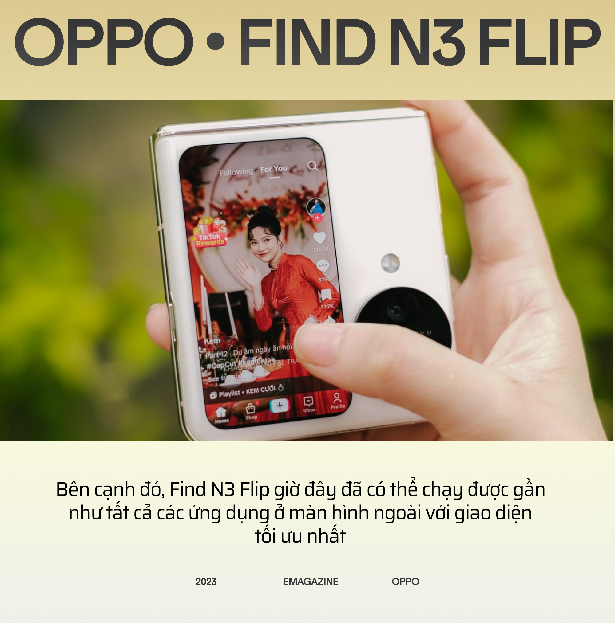 OPPO Find N3 Flip và hành trình đi tìm chiếc smartphone gập toàn diện - Ảnh 13.