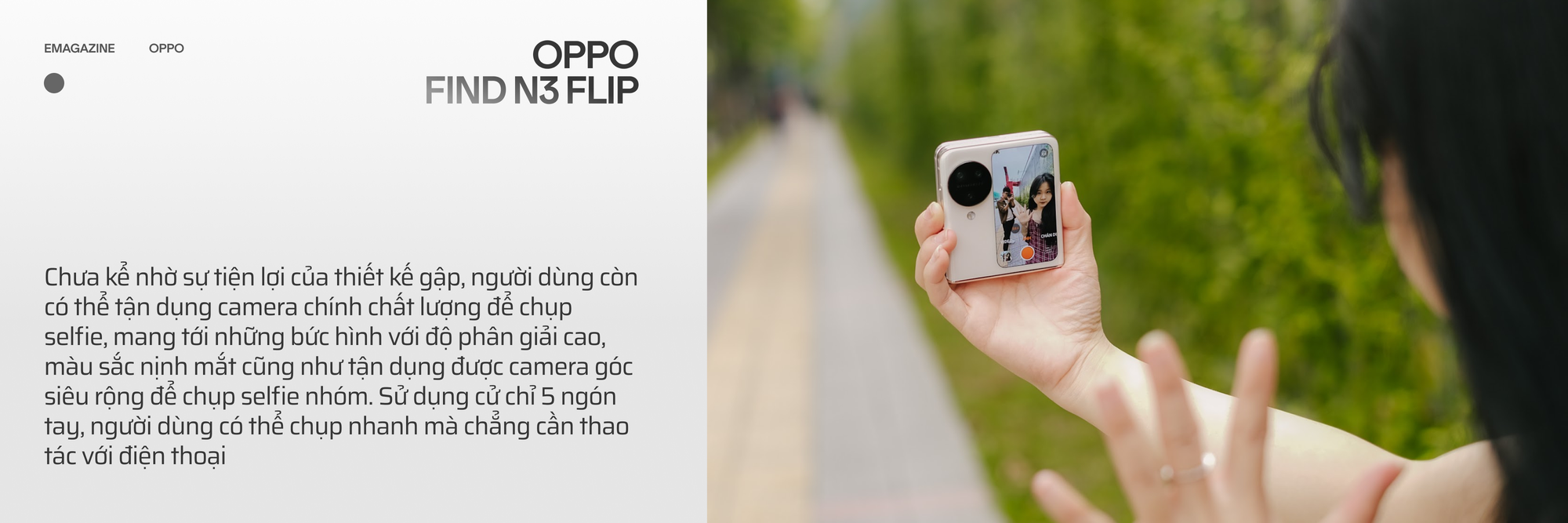 OPPO Find N3 Flip và hành trình đi tìm chiếc smartphone gập toàn diện - Ảnh 22.