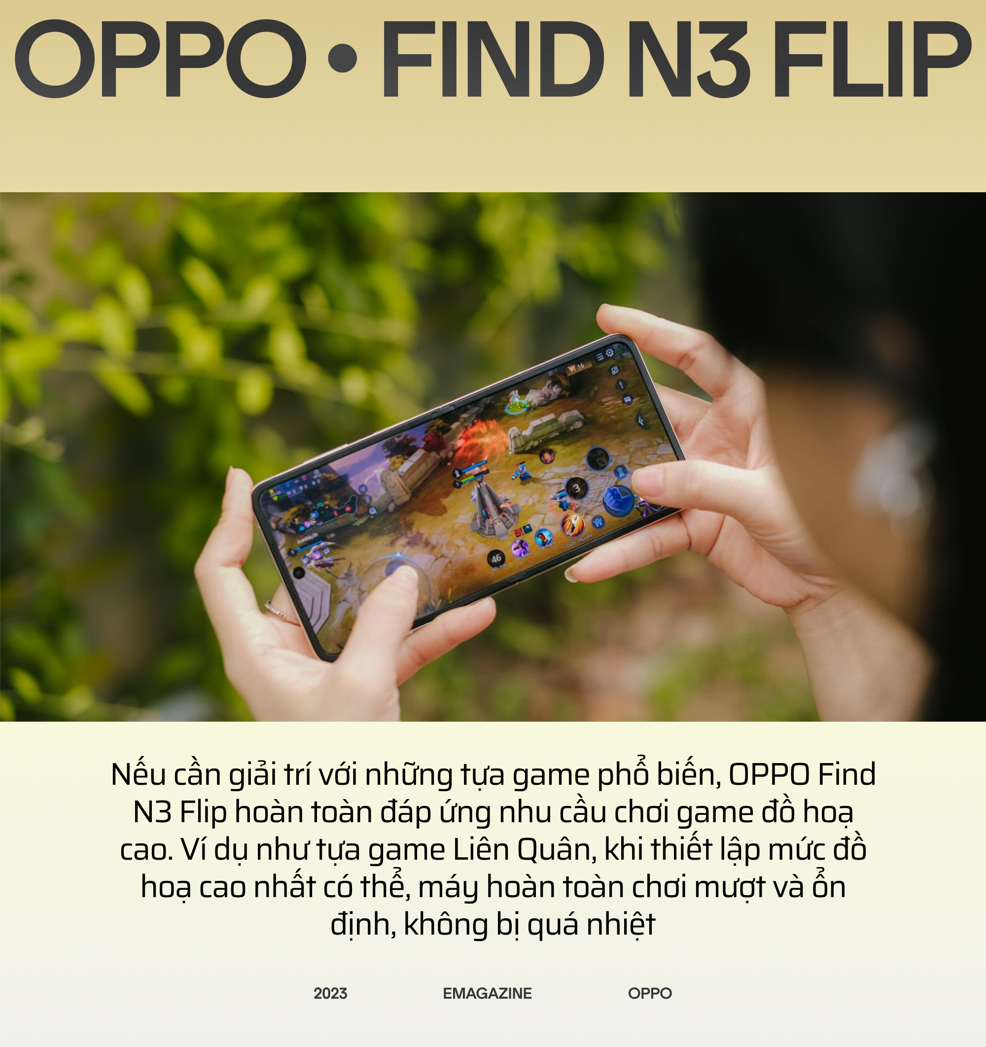 OPPO Find N3 Flip và hành trình đi tìm chiếc smartphone gập toàn diện - Ảnh 28.