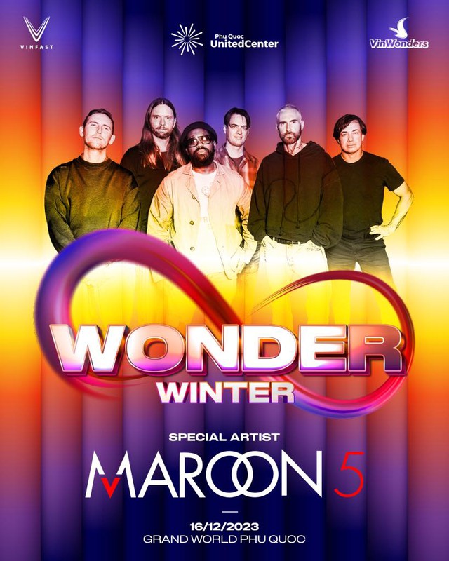 Maroon 5 sẽ mang đến 8Wonder Winter Festival bao nhiêu bản hit bất hủ? - Ảnh 1.