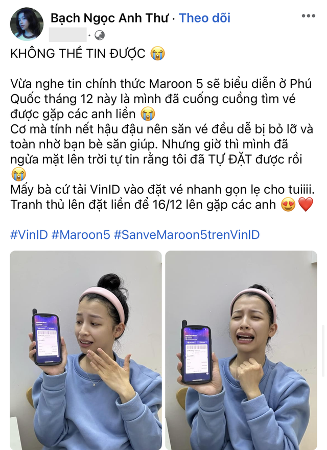 Maroon 5 sắp về Phú Quốc: Sao Việt, một Á hậu và chồng doanh nhân dự đổ bộ, dàn KOC VIETNAM 2023 rộn ràng săn vé - Ảnh 6.