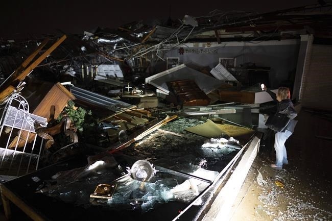 Bão và lốc xoáy dữ dội ở Tennessee (Mỹ) khiến ít nhất 6 người thiệt mạng - Ảnh 1.