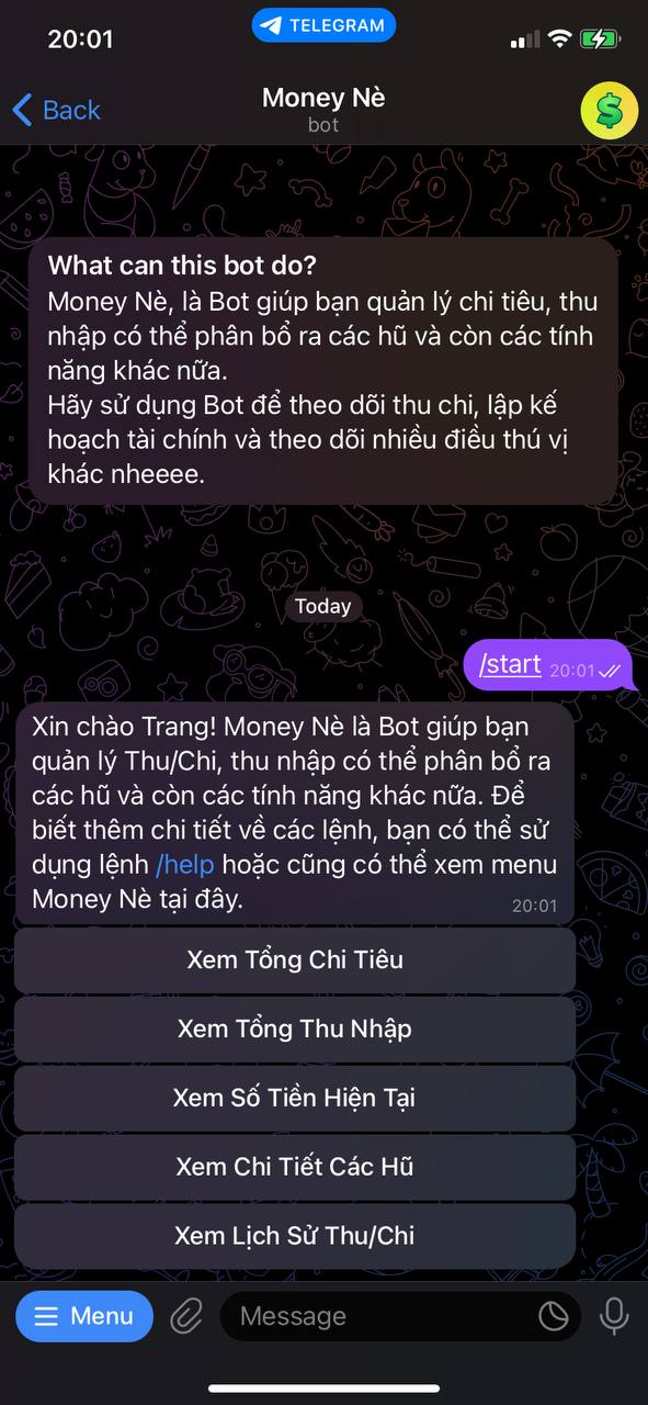 Quên các app ghi chép lằng nhằng đi, kiểm soát chi tiêu siêu hiệu quả chỉ bằng một ứng dụng chat quen thuộc này - Ảnh 3.