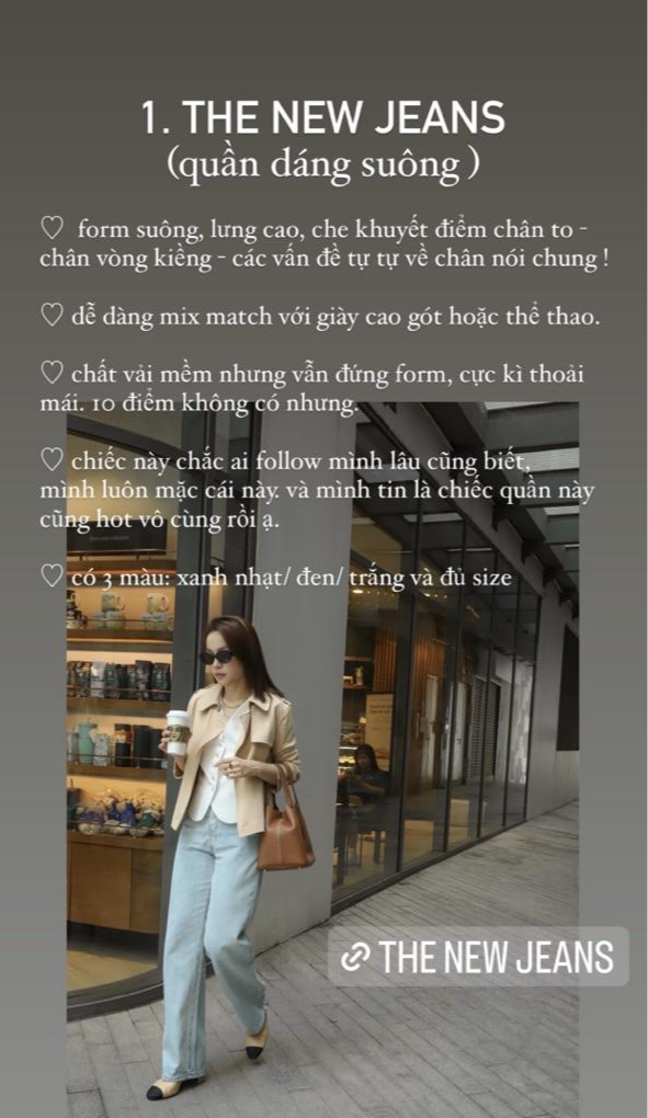 Nghe Hà Trúc sắm 2 mẫu quần jeans hack dáng này, nàng 1m55 dư sức chặt chém với hội chân dài - Ảnh 2.