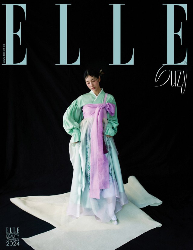 Suzy làm nổi bật vẻ đẹp của hanbok trên Elle - Ảnh 4.
