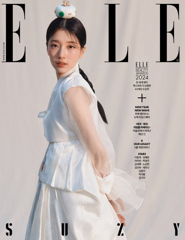 Suzy làm nổi bật vẻ đẹp của hanbok trên Elle - Ảnh 2.