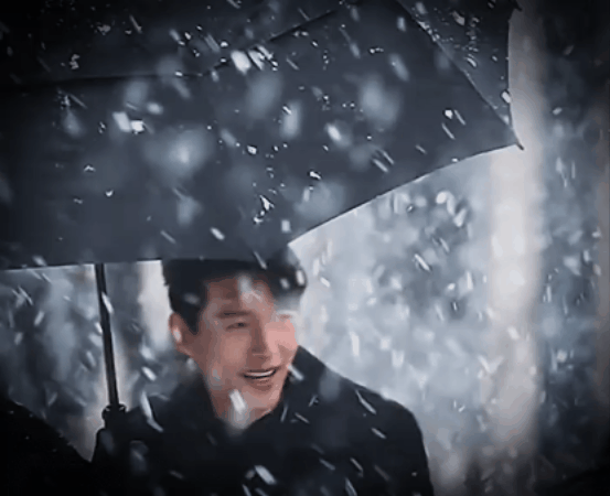 Khoảnh khắc visual dưới tuyết của Hyun Bin hot lại sau 2 năm, hóa ra lại liên quan tới Son Ye Jin - Ảnh 1.