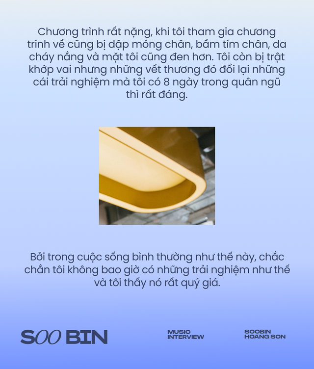 SOOBIN: Nếu có một bạn trẻ thay được vị trí của tôi, lúc đấy tôi cũng đã thay vị trí của một người khác! - Ảnh 9.