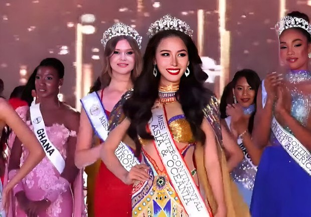 Ngọc Hằng về nước sau thành tích Á hậu 2 Miss Intercontinental 2023, Minh Kiên ra đón và gây chú ý vì điều này - Ảnh 10.