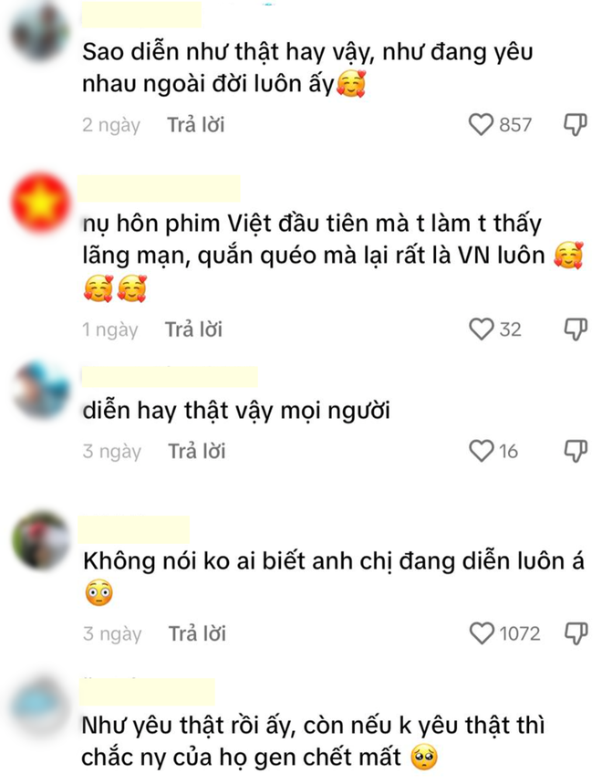 Phim Việt giờ vàng có cảnh hôn hút triệu view vì khiến netizen choáng váng, đóng đạt cứ như phim giả tình thật - Ảnh 5.