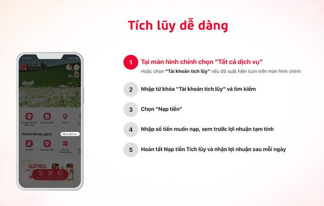 Tích tiểu thành đại từ tài khoản tích luỹ chỉ với 2000 đồng - Ảnh 2.