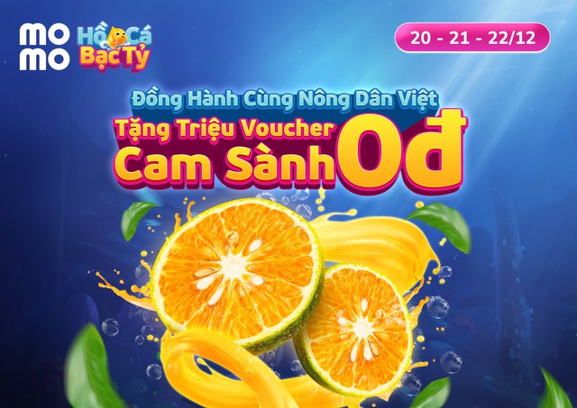 Chơi game kiểu MoMo: Đổi cá ảo, lấy cam sành thật hoàn toàn miễn phí - Ảnh 1.