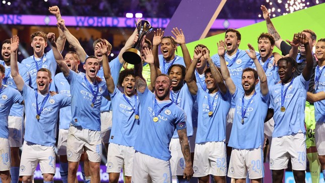 Hủy diệt Fluminense, Man City giành danh hiệu thứ 5 trong năm 2023 - Ảnh 1.