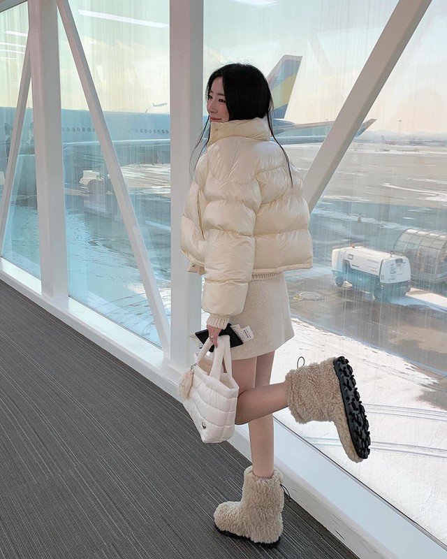 Nàng blogger Hàn chỉ bạn 6 cách phối áo phao gọn gàng, năng động trong mùa giá rét - Ảnh 2.