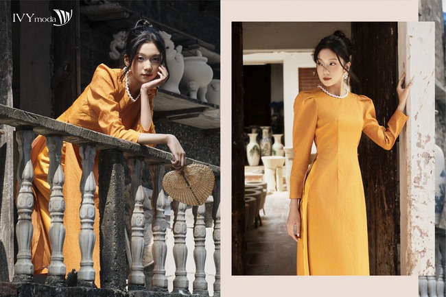 Chọn dáng áo dài để nàng vai u thịt bắp diện đẹp, thon thả trong Tết này - Ảnh 9.