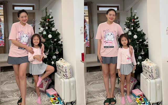 Con gái Phan Như Thảo mới 7 tuổi đã sở hữu chân dài miên man như bản sao của mẹ - Ảnh 2.