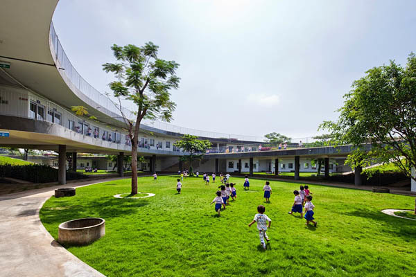 Đã mắt với những trường mầm non có thiết kế XINH ƠI LÀ XINH ở Việt Nam: Nhìn đã muốn gửi con vào học - Ảnh 16.