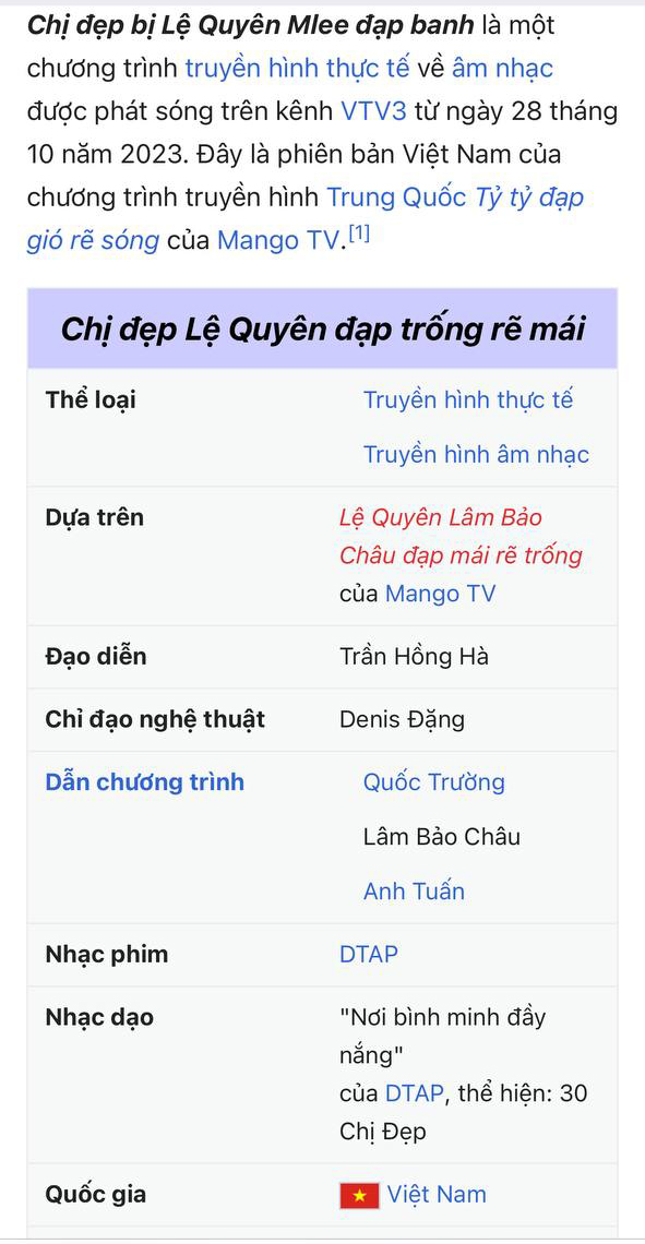 Chị đẹp đạp gió rẽ sóng bất ngờ bị đổi tên thành... Chị đẹp Lệ Quyên đạp trống rẽ mái - Ảnh 2. Chị đẹp đạp gió rẽ sóng bất ngờ bị đổi tên thành... Chị đẹp Lệ Quyên đạp trống rẽ mái - Ảnh 2.