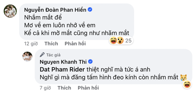 Khánh Thi tìm ra điều bất thường trong bức ảnh cực ngầu của Phan Hiển, phản ứng của anh mới gây bất ngờ - Ảnh 2.