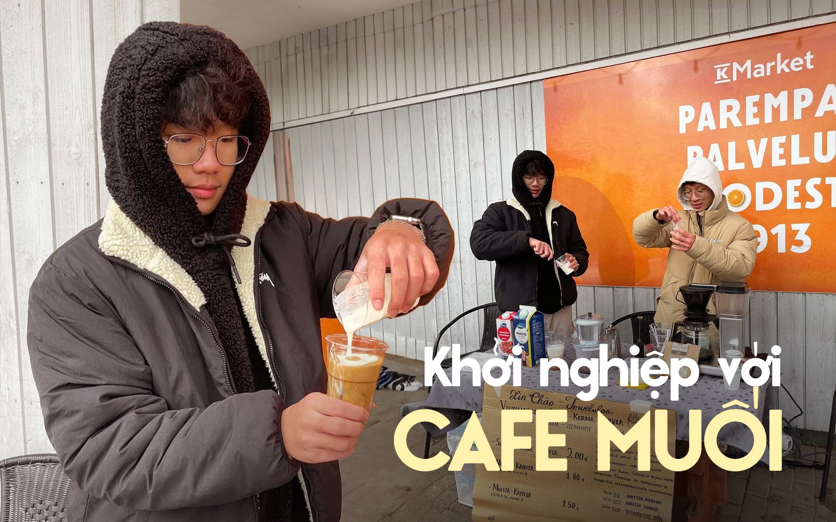 CAFE MUỐI, tin tức Mới nhất 3 thanh niên Việt bỗng nổi tiếng sau 7749 ...