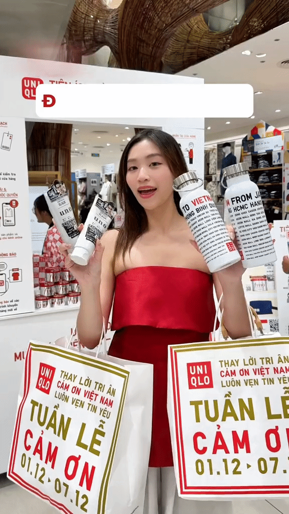 Tranh thủ Tuần Lễ Cảm Ơn, Bình An - Phương Nga, Hà Trúc,... và loạt TikToker Việt rủ nhau đến UNIQLO chốt đơn áo ấm đón đông - Ảnh 6.
