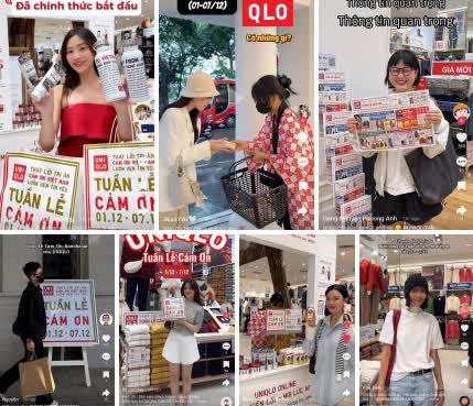 Tranh thủ Tuần Lễ Cảm Ơn, Bình An - Phương Nga, Hà Trúc,... và loạt TikToker Việt rủ nhau đến UNIQLO chốt đơn áo ấm đón đông - Ảnh 4.