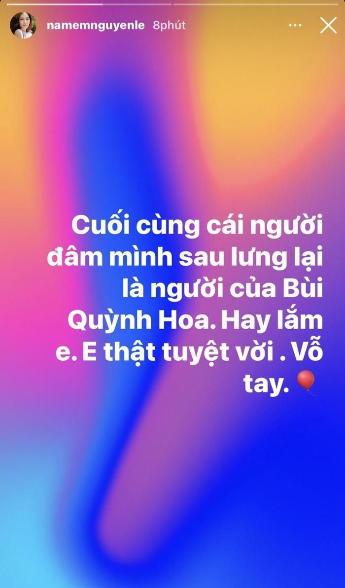 Bùi Quỳnh Hoa lên tiếng khi bị Nam Em tố chơi xấu, nhưng động thái sau đó càng gây chú ý hơn - Ảnh 2.