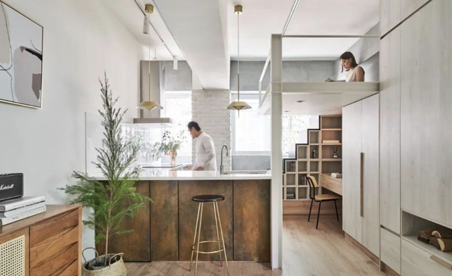 Căn hộ chỉ rộng 23m2 nhưng đầy đủ tiện ích, hai người ở quá thoải mái - Ảnh 1.