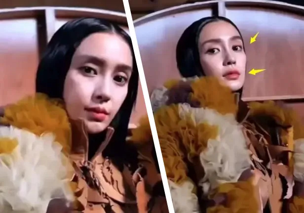 Angelababy sụt cân và hốc hác trông thấy sau khi bị phong sát, địa vị trong giới lao dốc không phanh - Ảnh 2.