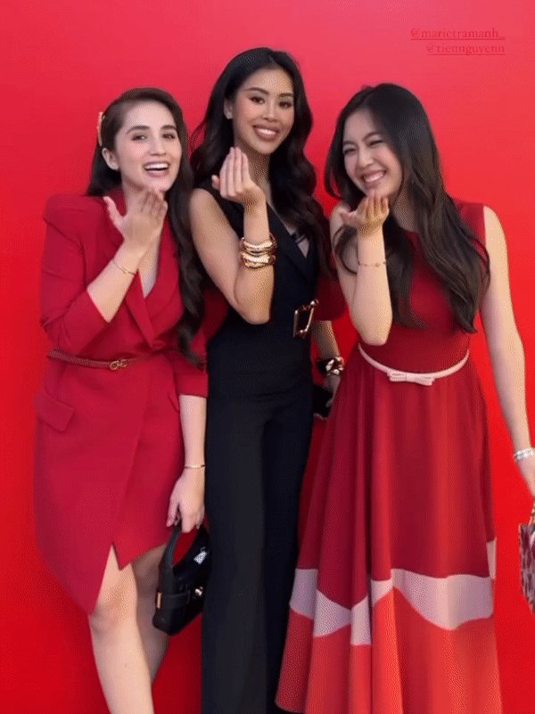 Khung h&igrave;nh tỏa &ldquo;m&ugrave;i gi&agrave;u sang&rdquo;: Ti&ecirc;n Nguyễn đọ sắc 2 bạn g&aacute;i thiếu gia đ&igrave;nh đ&aacute;m, visual lẫn thần th&aacute;i tr&agrave;n m&agrave;n h&igrave;nh - Ảnh 1.