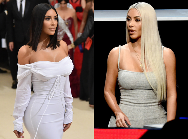 Kim Kardashian 5 ngày mới gội đầu vẫn có chiêu giấu tóc bết cực đỉnh - Ảnh 4.